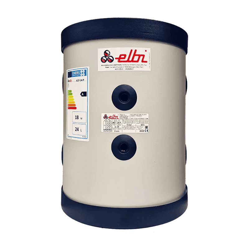 Elbi stainless steel hot water tank